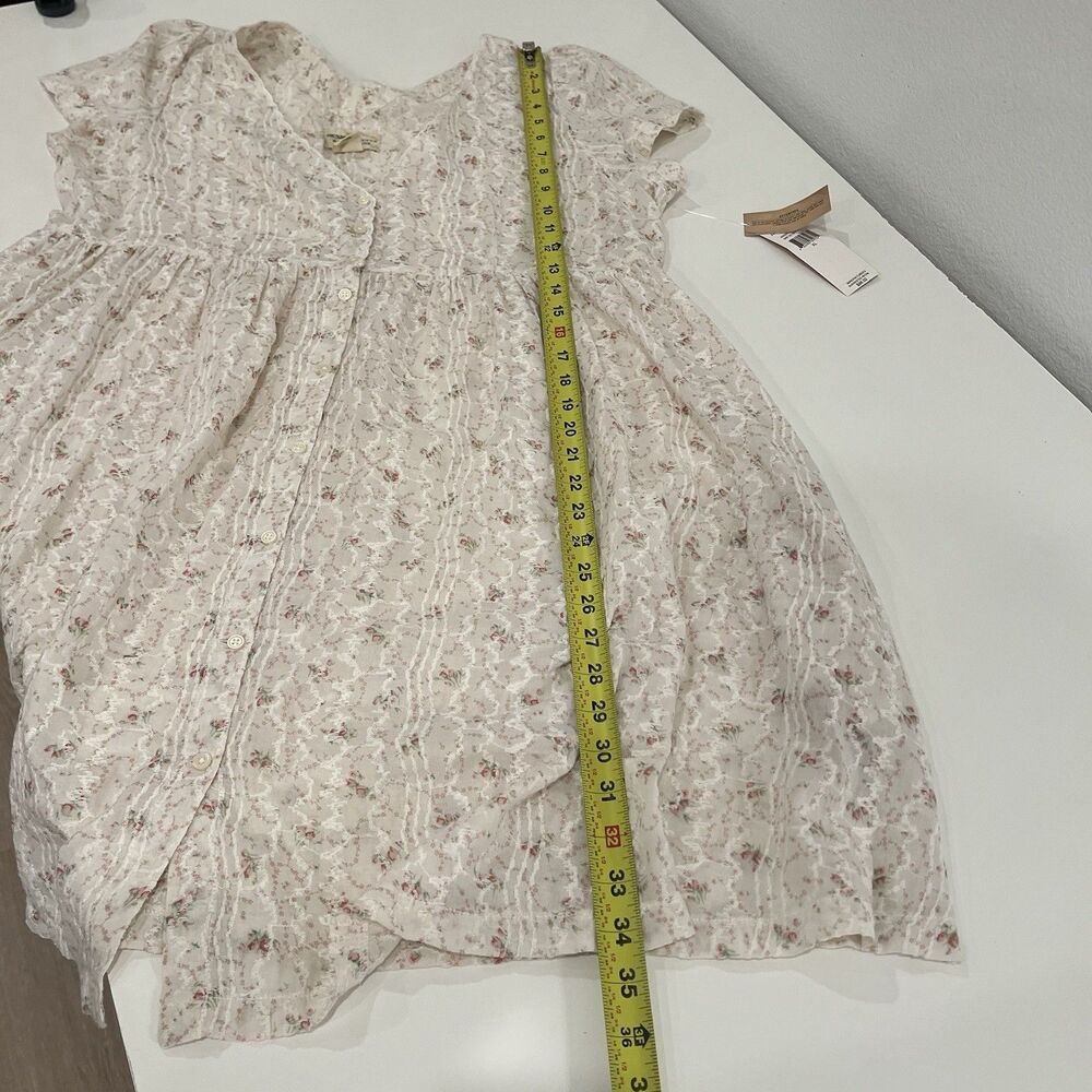 Ralph Lauren Denim & Supply Floral Babydoll Dress Size XL Pockets Cottage Dainty - Picture 7 of 7